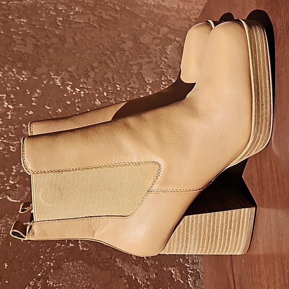 Steve Madden Expect ankle boots block heel ankle length size 10 - Picture 8 of 17